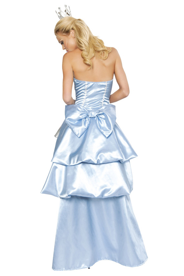 Costume Cinderella Strapless Dress - Click Image to Close